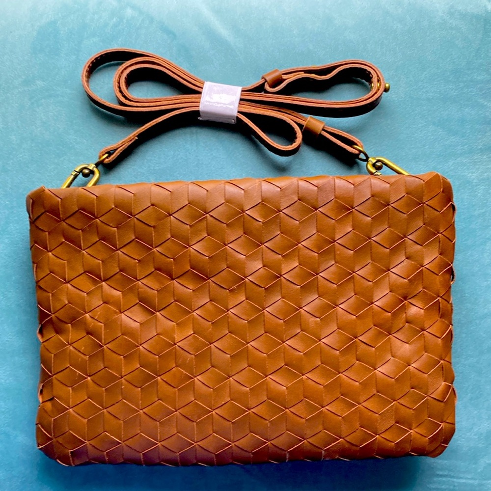 Madewell The Puff Woven Crossbody Bag (New with tags)